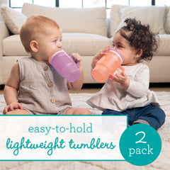 My 1st Tumbler™ 10oz 2-Pack - Seashell & Lavender