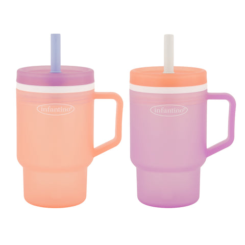 My 1st Tumbler™ 10oz 2-Pack - Seashell & Lavender