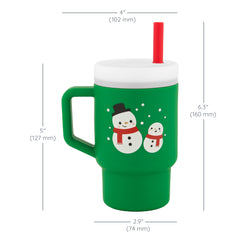 My 1st Tumbler™ Silicone 9oz – Snowman