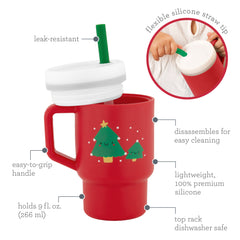 My 1st Tumbler™ Silicone 9oz – Christmas Tree