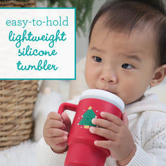 My 1st Tumbler™ Silicone 9oz – Christmas Tree