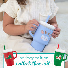 My 1st Tumbler™ Silicone 9oz – Reindeer