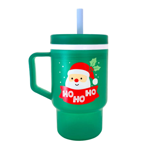 My 1st Tumbler™ 10oz - Green Santa