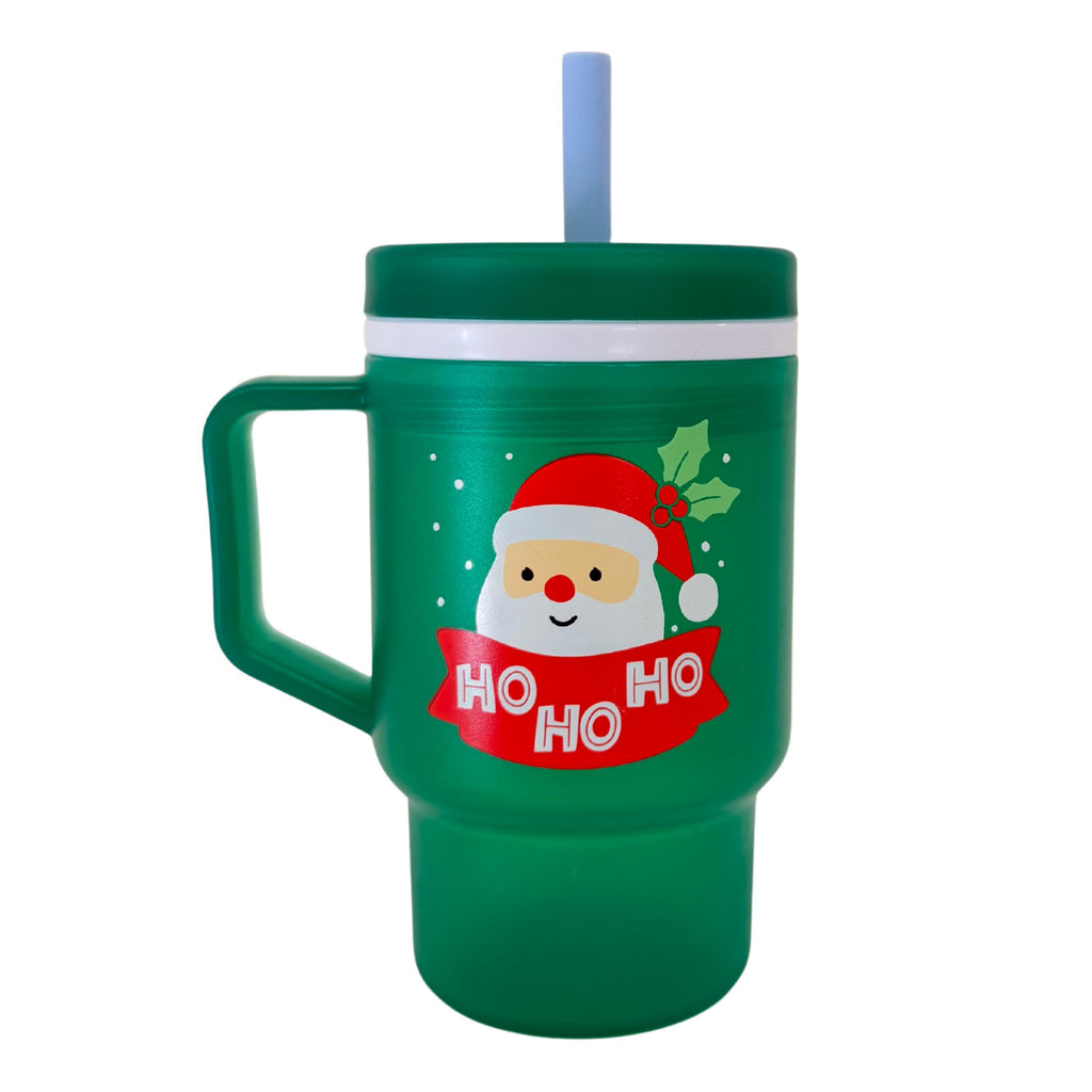 My 1st Tumbler™ 10oz - Green Santa