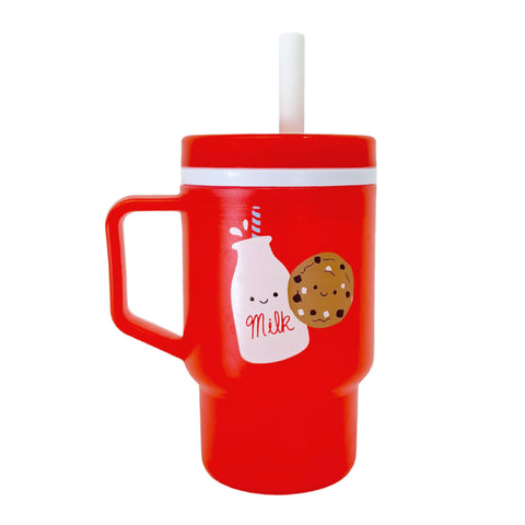 My 1st Tumbler™ 10oz - Red Milk & Cookies