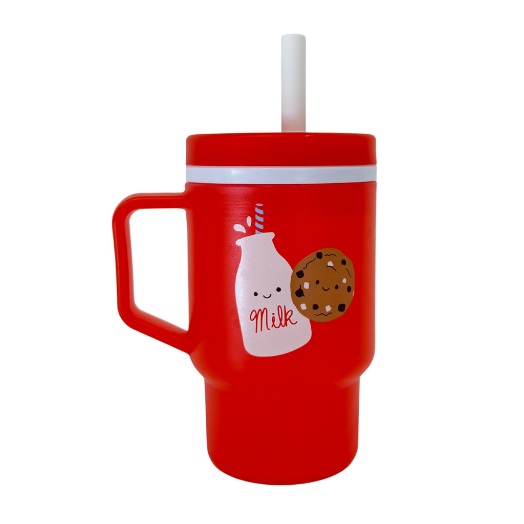 My 1st Tumbler™ 10oz - Red Milk & Cookies