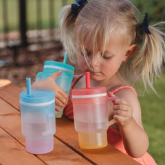 My 1st Tumbler™ Silicone 9oz Ombre - Lime Light
