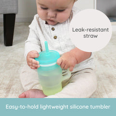 My 1st Tumbler™ Silicone 9oz Ombre - Lime Light