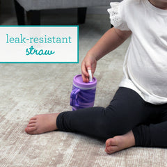 My 1st Tumbler™ Silicone 9oz Marble – Grape Swirl