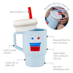 My 1st Tumbler™ Silicone 9oz – Ice Cream