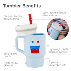 My 1st Tumbler™ Silicone 9oz – Ice Cream