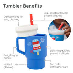 My 1st Tumbler™ Silicone 9oz – Popsicle