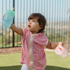 My 1st Tumbler™ Silicone 9oz – Blue Stars