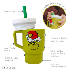 My 1st Tumbler™ Silicone 9oz - Grinch Green