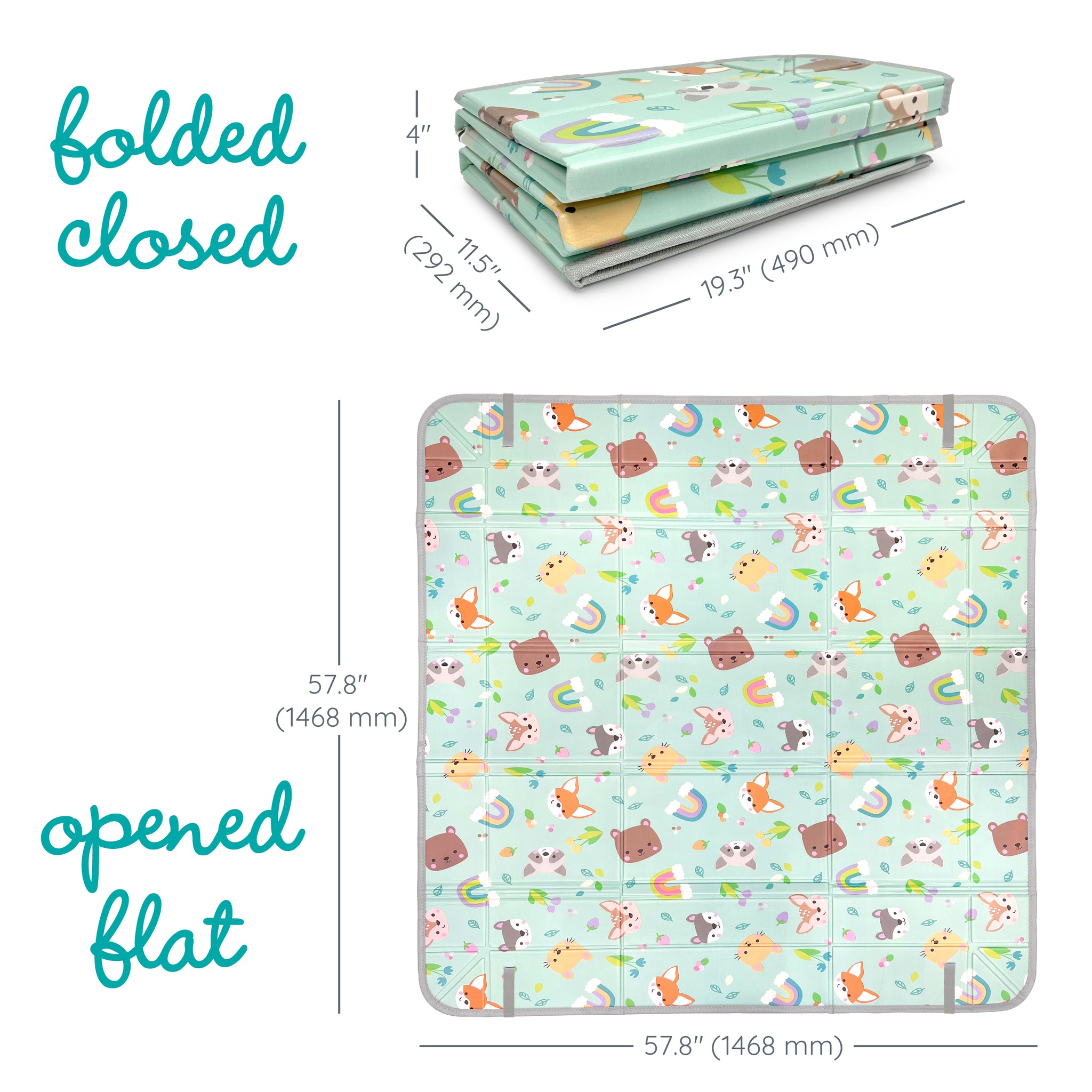 Foldable Soft Foam Mat – Infantino