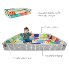 FOLDABLE SOFT FOAM MAT GO GAGA