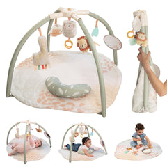 4-in-1 Twist & Fold Activity Gym & Play Mat