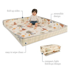 Foldable Soft Foam Mat - Woodland