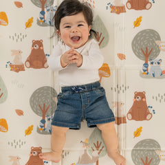 Foldable Soft Foam Mat - Woodland