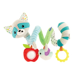 Spiral Activity Toy Raccoon