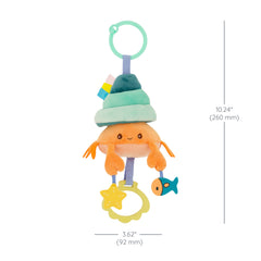 Pull & Shake Jittery Pal Hermit Crab