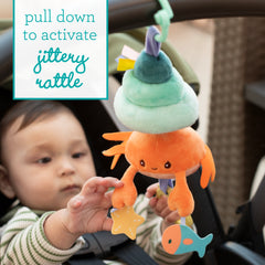 Pull & Shake Jittery Pal Hermit Crab