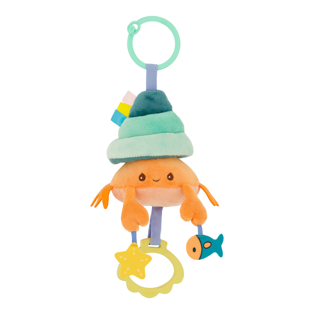 Pull & Shake Jittery Pal Hermit Crab