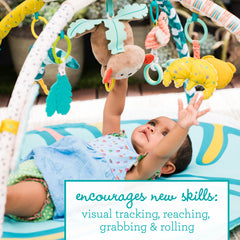 Twist & Fold Activity Gym & Play Mat Tropical