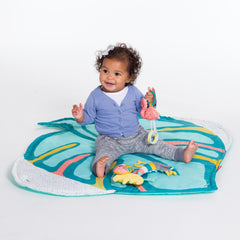 Twist & Fold Activity Gym & Play Mat Tropical