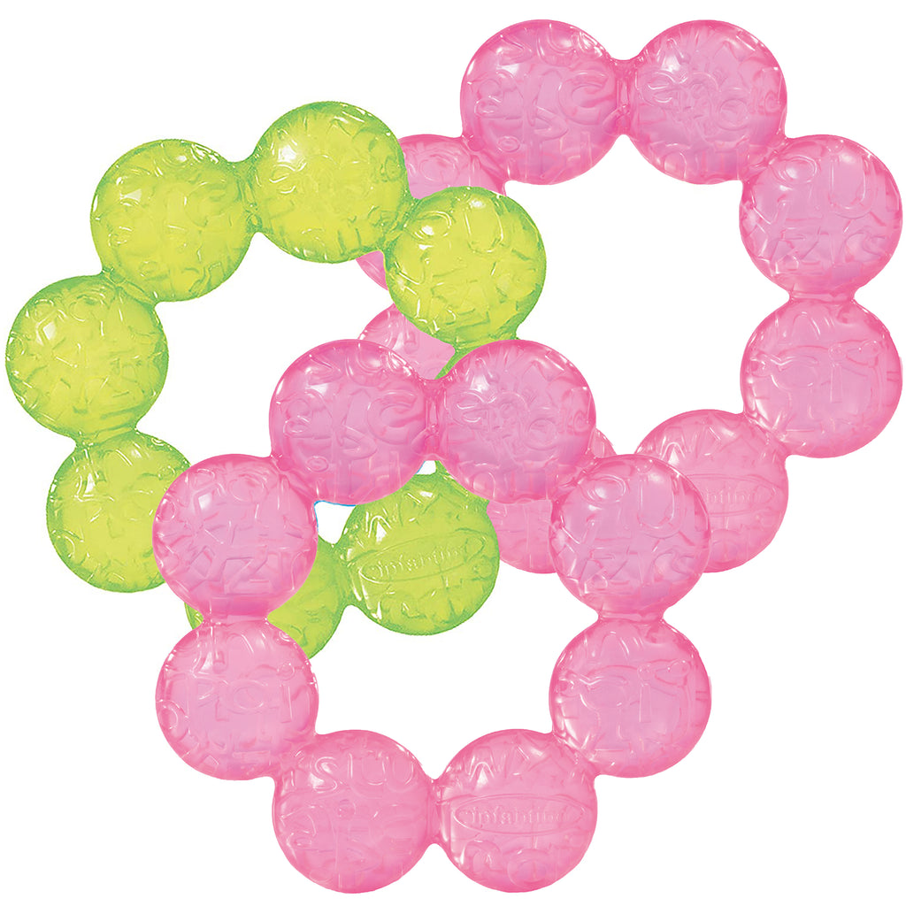 3-Pack Water Teethers - Lime/Pink