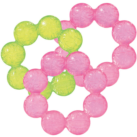 3-Pack Water Teethers - Lime/Pink