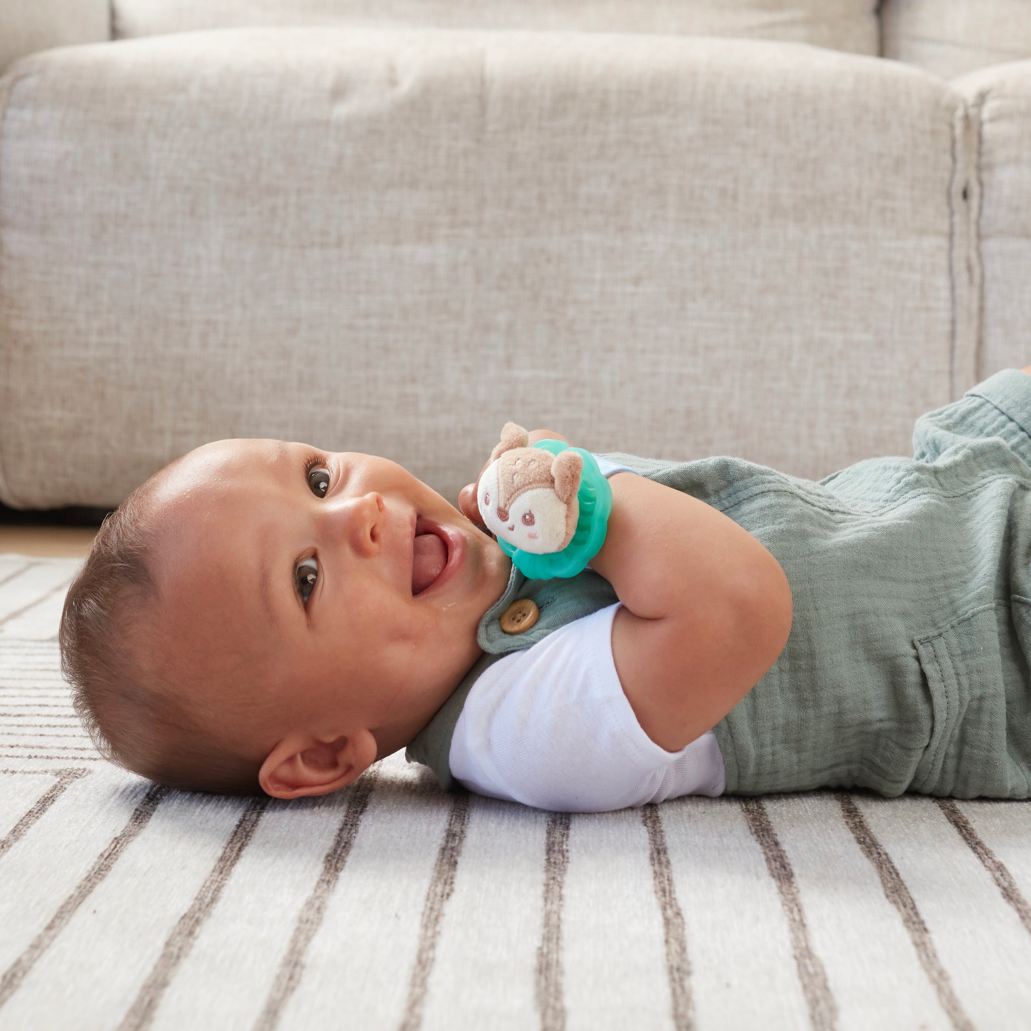 Wrist Rattles Fox & Deer Infantino