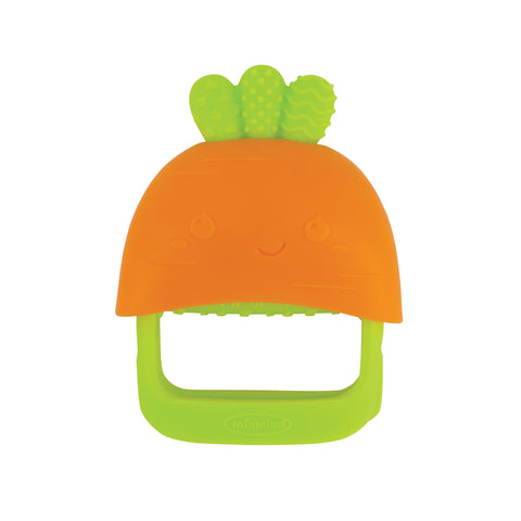 Handy Dandy Teething Mitt Carrot