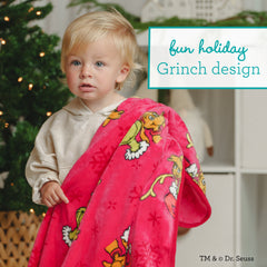 Soft Blanket - The Grinch, Red