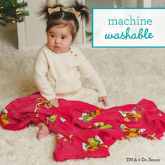 Soft Blanket - The Grinch, Red