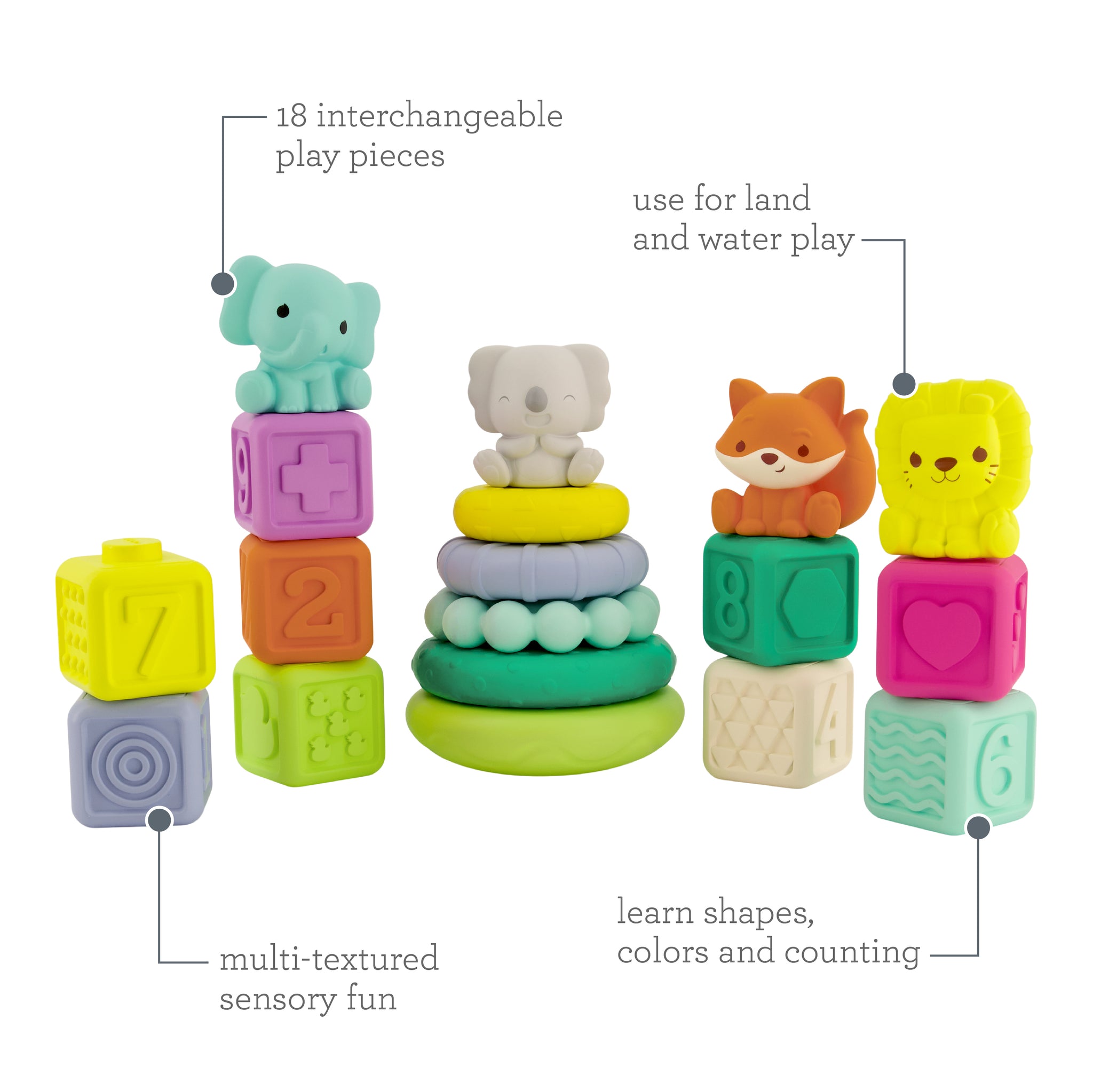 Stackables Activity Playset – Infantino