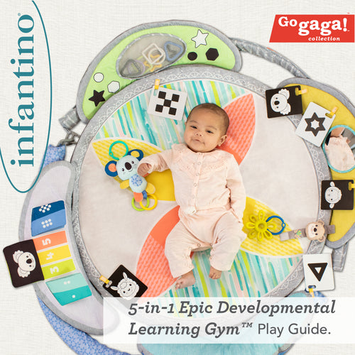 Gaga 5-in-1 Epic Developmental Learning Gym Play Guide