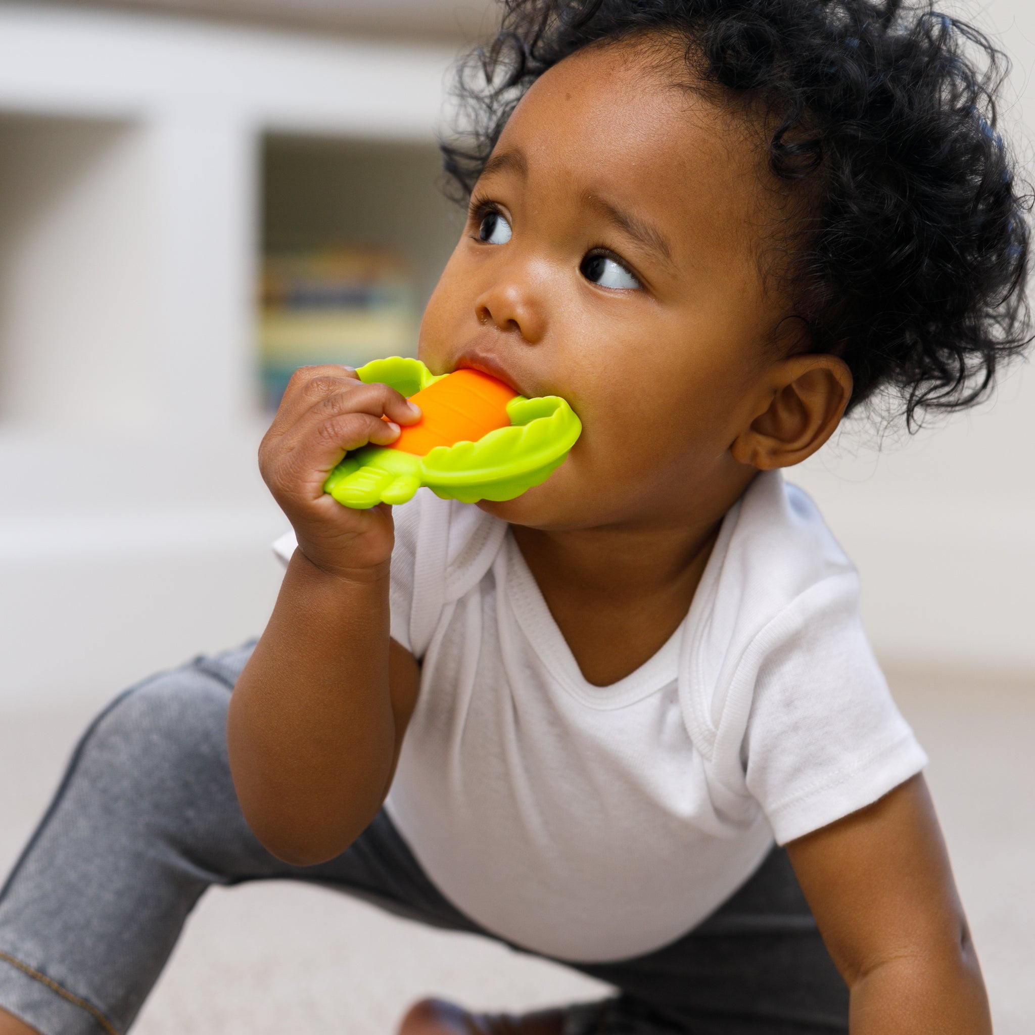 Lil' Nibbles Textured Carrot Teether™ Infantino