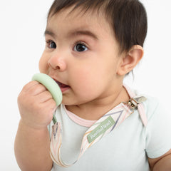 3-Pack Pacifier Clips - Geometric Pinks