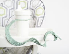 Silicone SippiGrip Cup & Toy Holder - Sage