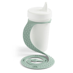 Silicone SippiGrip Cup & Toy Holder - Sage