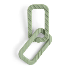 Silicone Chain Link Teething Ring - Sage