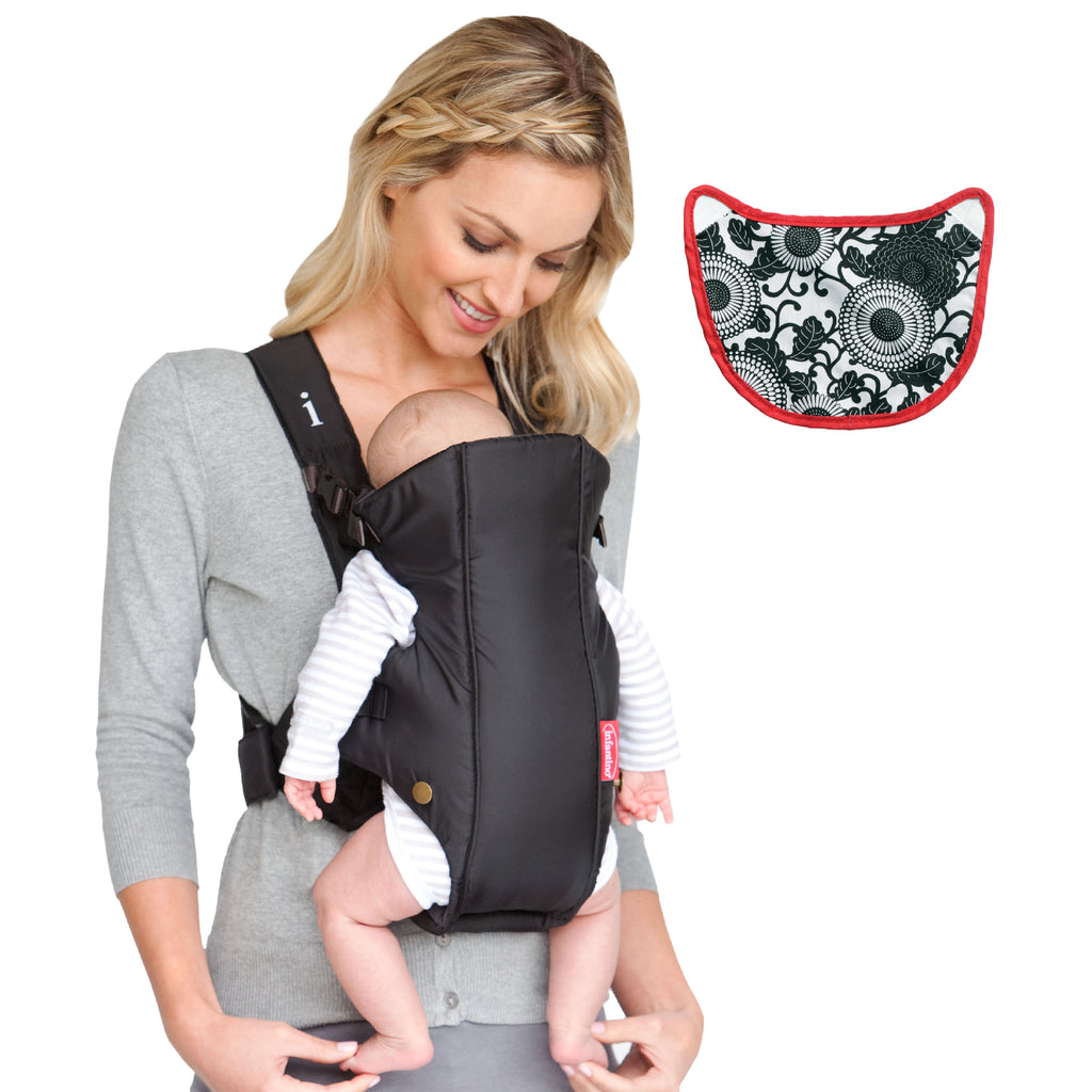 Wearing Infantino Baby Carrier, Baby | Structured Benefits Baby Carrier, Front Soft Facing