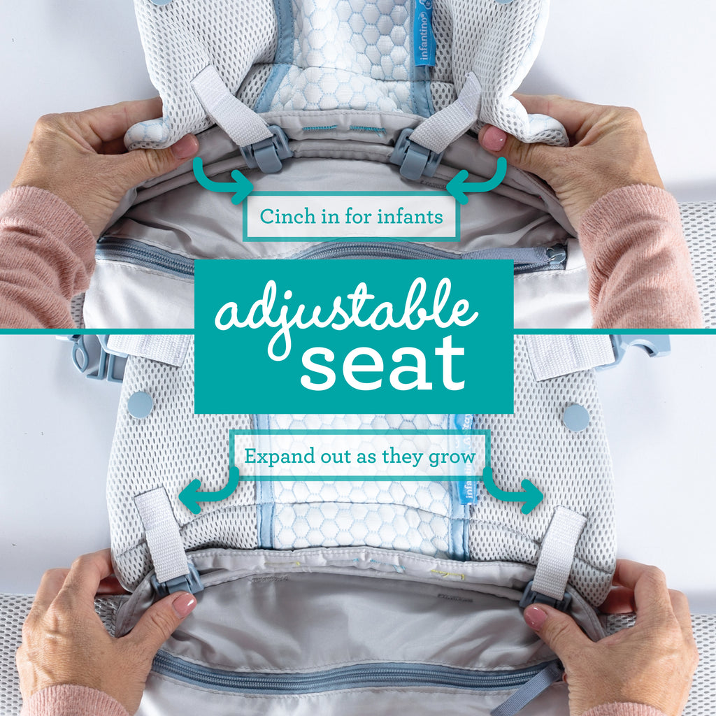 Porte bébé évolutif Stay Cool : Infantino