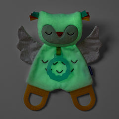 Glow-in-the-Dark Cuddly Teether, Owl