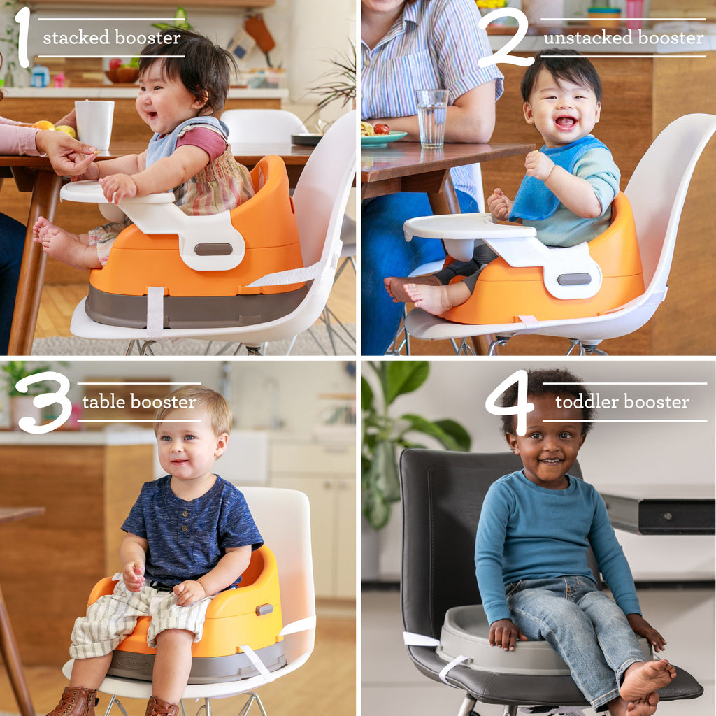 Grow-With-Me 4-in-1 Two-Can-Dine Deluxe Feeding Booster Seat – Infantino