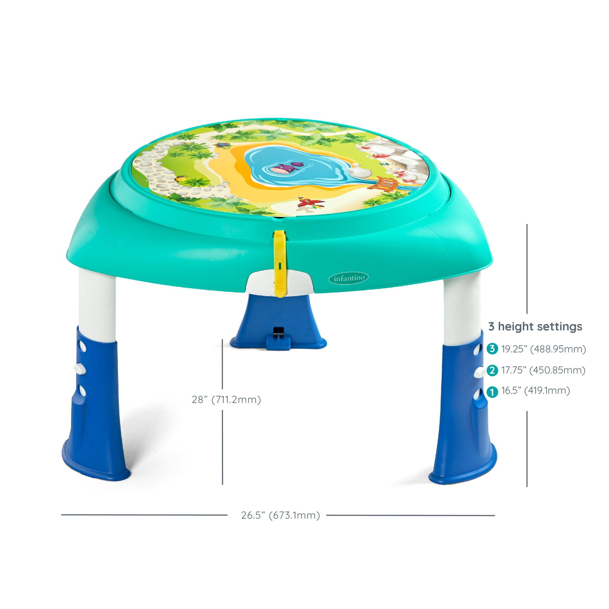 2in1 Sit, Spin & Stand Entertainer & Activity Table™ Infantino