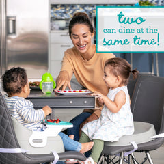 Grow-With-Me 4-in-1 Two-Can-Dine Deluxe Feeding Booster Seat