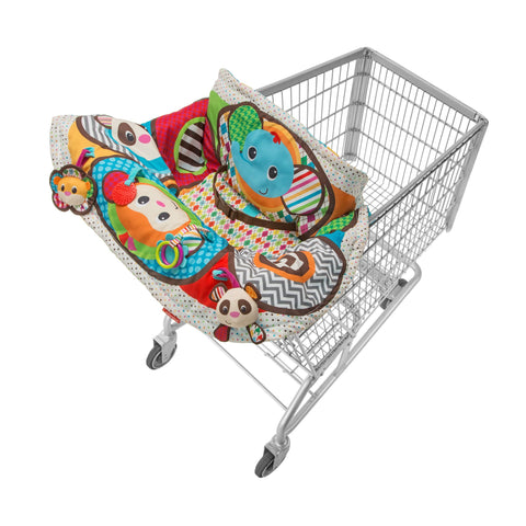 summer infant grocery cart cover Play & Away Shopping Cart Cover, High Chair Cover and Play Mat – Infantino