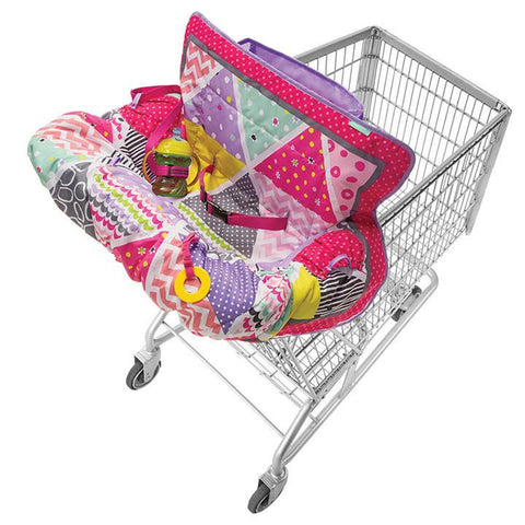 Compact™ Shopping Cart Cover (Pink, Girl) – Infantino